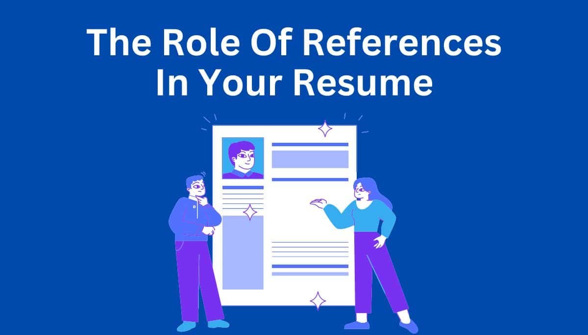 References In Your Resume