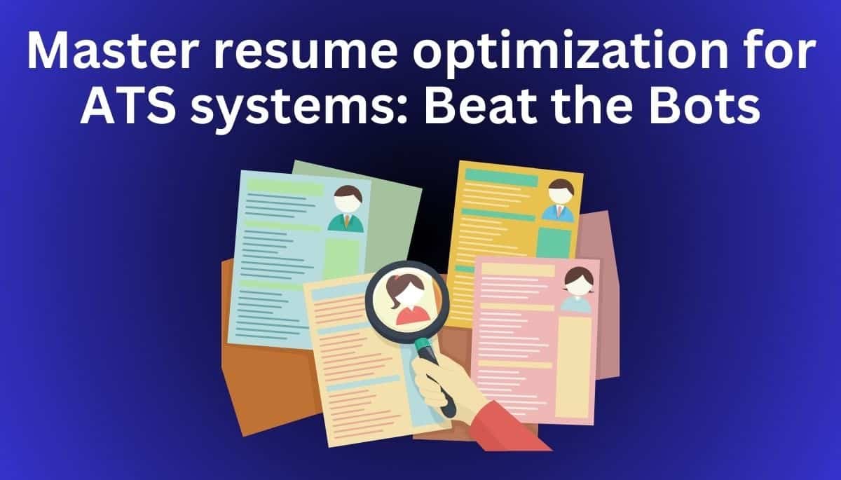 Resume Optimization For ATS Systems