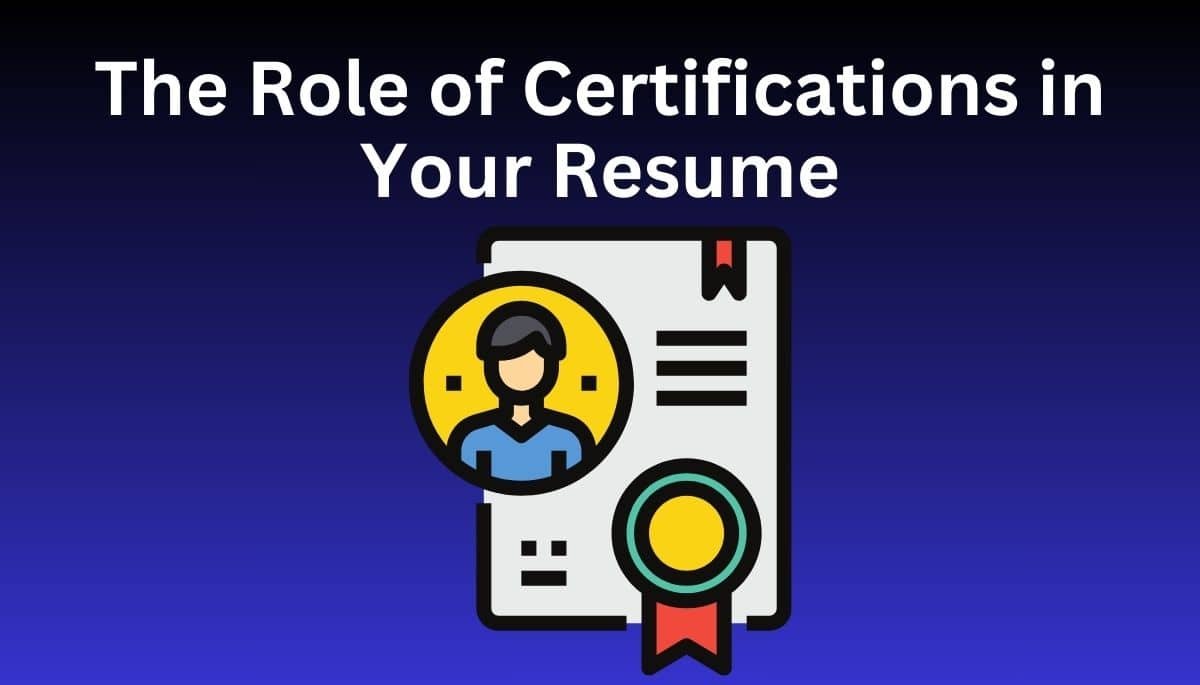 Certifications in Your Resume