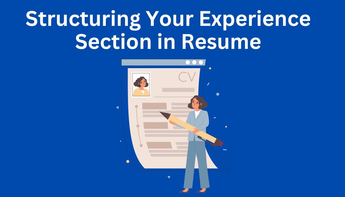 Experience Section in Resume